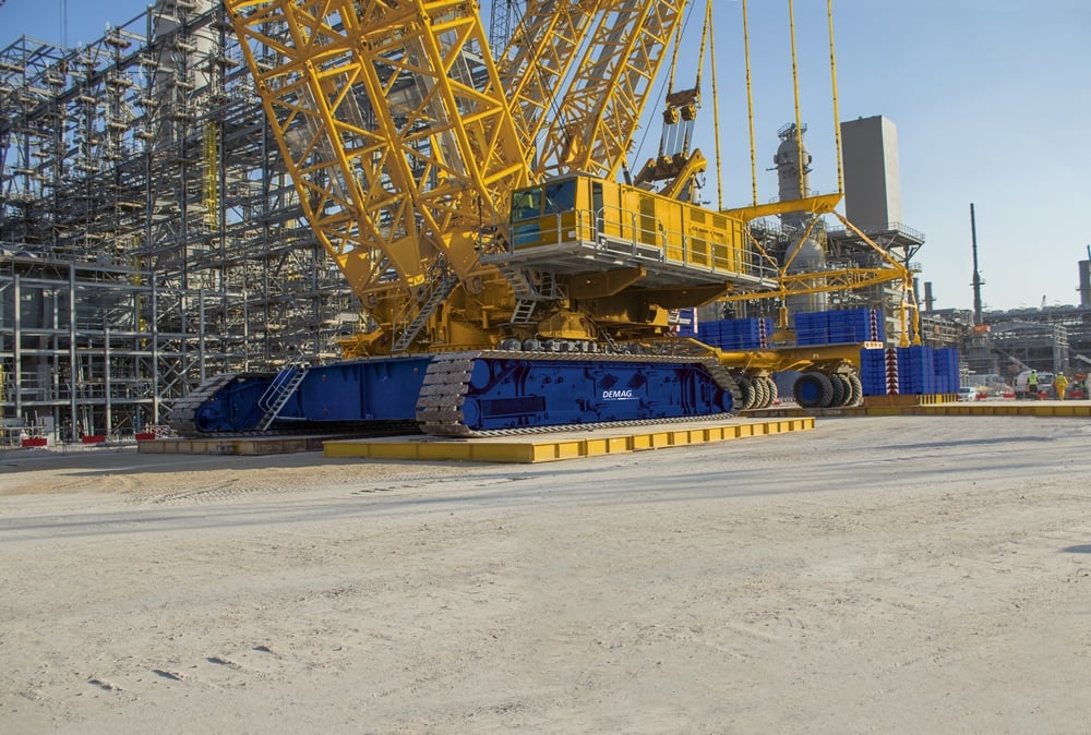 Demag CC 8800-1 TWIN - Le 10 gru terrestri più alte del mondo